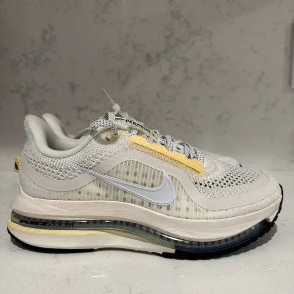 Nike Pegasus Premium "Sail/Alabaster" Running Shoes Beige Women's Size 7 B Grade - Picture 2 of 5